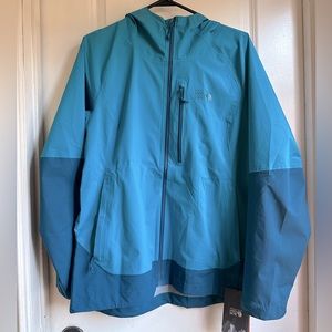 Women’s Mountain hardwear stretch ozonic rain jacket size Medium